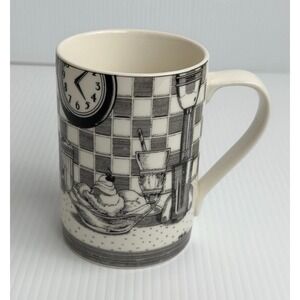 222 Fifth Slice of Life Malt Shoppe Coffee Mug Marla Shega Diner Scene